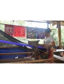 Bật mí 3 phương pháp chủ yếu làm vải thổ cẩm Tây Bắc
