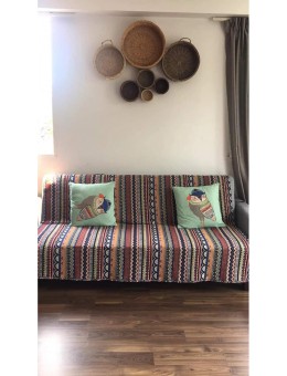 Mua vải thổ cẩm trang trí homestay tại tphcm