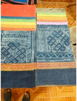 Sợi lanh trong vải thổ cẩm Hmong được làm như thế nào?